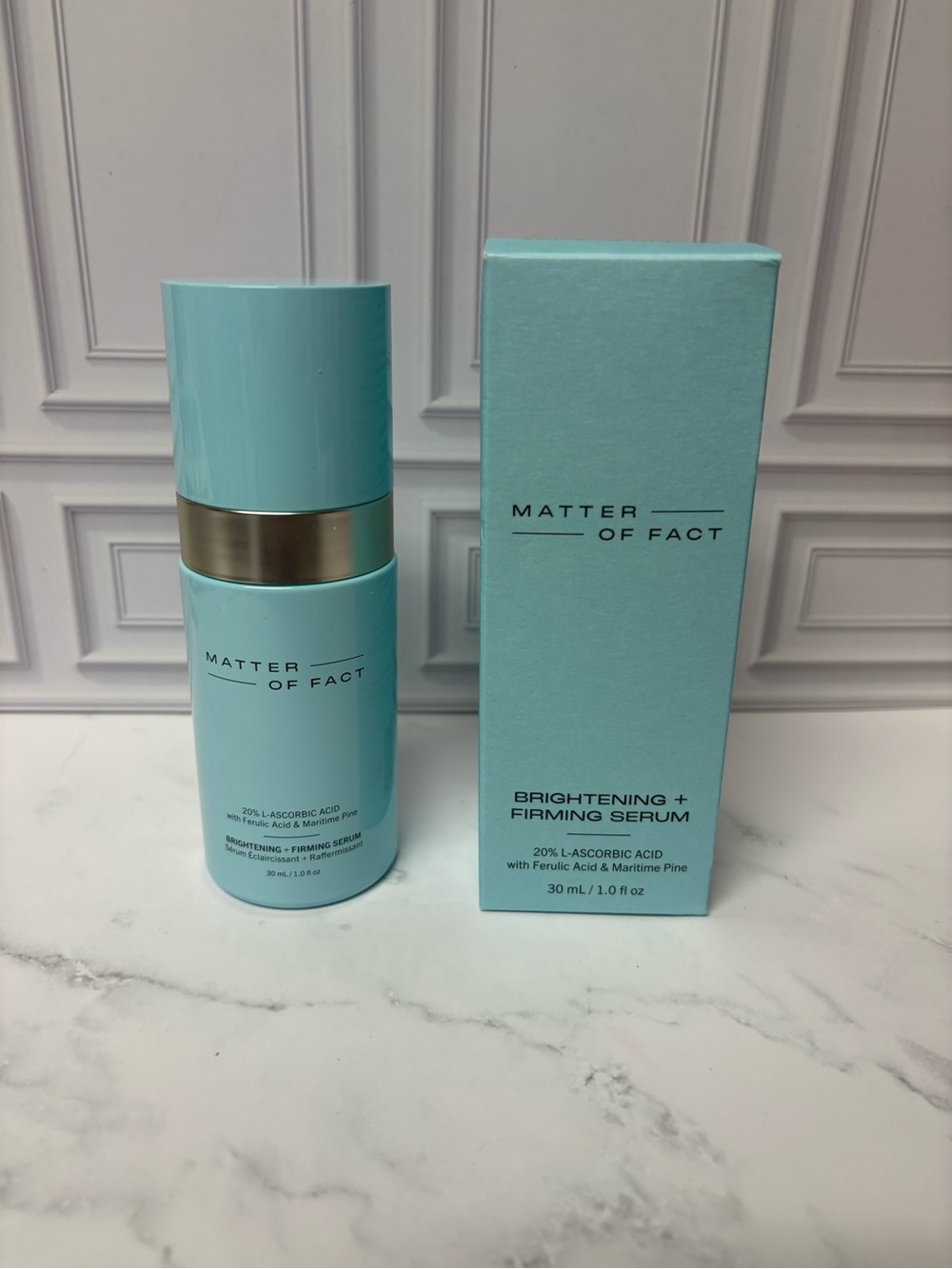Matter of fact brightening firming serum
